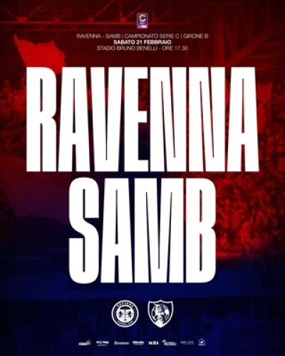 RAVENNA – SAMB, INFO BIGLIETTI