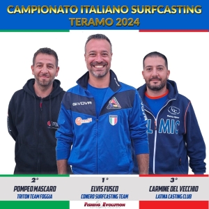 Elvis Fusco &egrave; il nuovo campione italiano di &ldquo;surfcasting&rdquo;