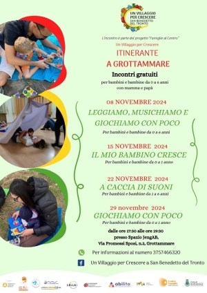 Un mese di attivit&agrave; per i pi&ugrave; piccoli e le loro famiglie