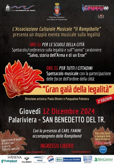 Spettacolo “Gran Galà della legalità” – 2^ edizione