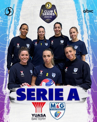 Ai nastri di partenza della prossima Serie A di beach volley 6 atlete griffate M&G Scuola Pallavolo