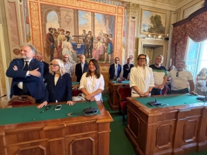 Commissario Castelli cittadino onorario di San Severino Marche