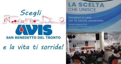 Presso la Sala Consiliare di San Benedetto del Tronto l'assemblea ordinaria dell' AVIS