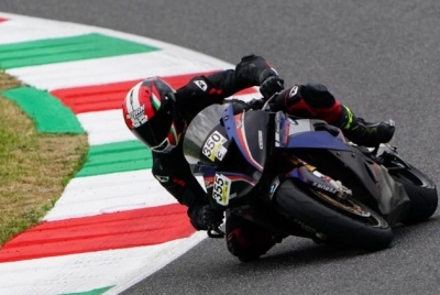 Ascoli Piceno - Mirko Isopi risale in moto e scende in pista a Vallelunga