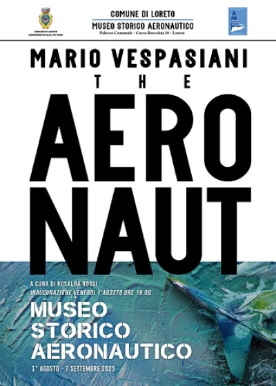 Mario Vespasiani presenta THE AERONAUT al Museo Storico Aeronautico di Loreto