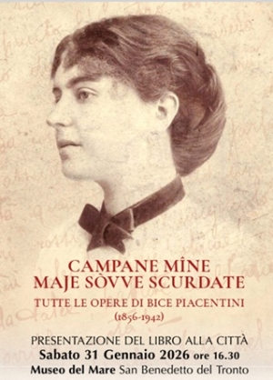 BICE PIACENTINI, PRESENTAZIONE DEL LIBRO 'CAMPANE M&Icirc;NE MAJE S&Ograve;VVE SCURDATE'