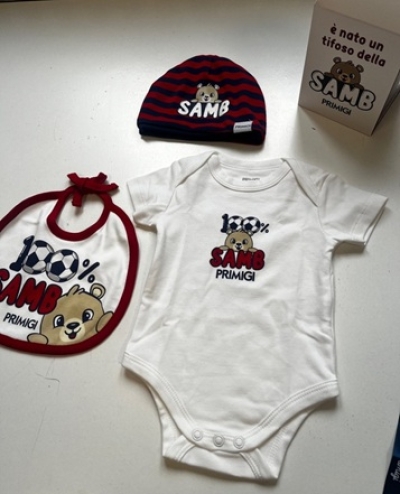 'Rossoblù si nasce', la Samb dona i kit nascita all'ospedale Madonna del Soccorso