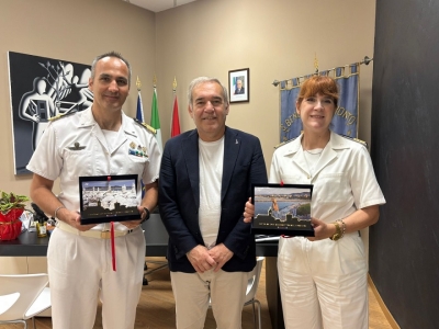 Capitaneria di Porto, il Capitano di Fregata Alessandra Di Maglio cede il comando al Capitano di Fregata Giuseppe Quattrocchi