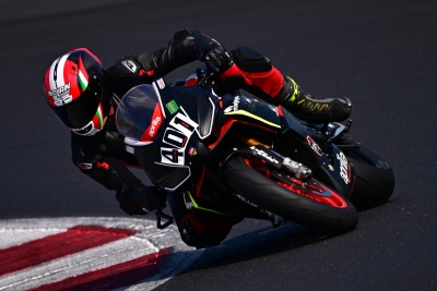 Ascoli Piceno - Motociclismo, Mirko Isopi in pista a Magione