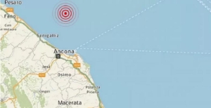 Registrata scossa sismica 3.7 al largo della costa anconetana