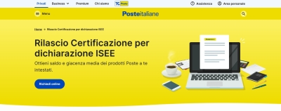 Poste Italiane: è possibile richiedere online i documenti utili ai fini ISEE
