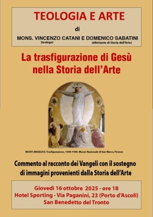 San Benedetto, nuovo appuntamento con &ldquo;Teologia e arte&rdquo; con Don Vincenzo Catani