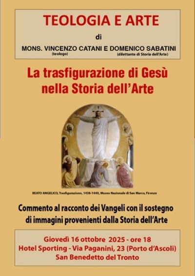 San Benedetto, nuovo appuntamento con “Teologia e arte” con Don Vincenzo Catani