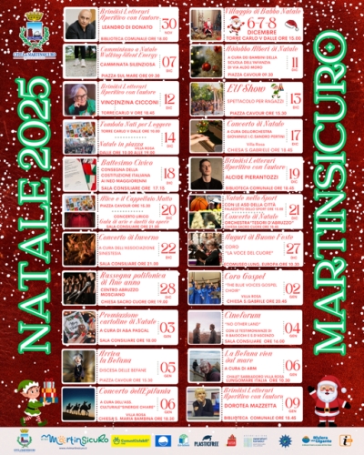 “Natale 2025 a Martinsicuro”: tanti eventi per vivere insieme le festività