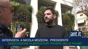 Intervista al Presidente dell'Associazione Albergatori Riviera delle Palme, Nicola Mozzoni