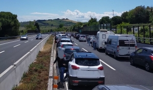 Grave incidente sulla A14 nel tratto Civitanova - Porto Sant&rsquo;Elpidio