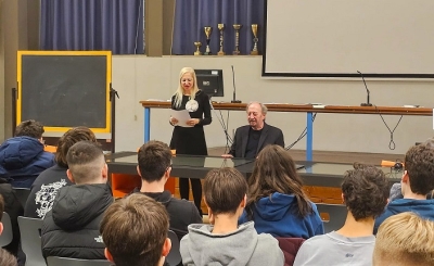 PRIMA TAPPA DI AVVICINAMENTO AL PICENO CINEMA FESTIVAL 2025, GIUSEPPE PICCIONI AL LICEO ROSETTI PER UN FORUM SULLA SETTIMA ARTE