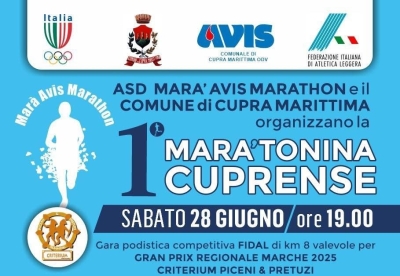 Preparativi agli sgoccioli a Cupra Marittima per la prima edizione della Maratonina Cuprense