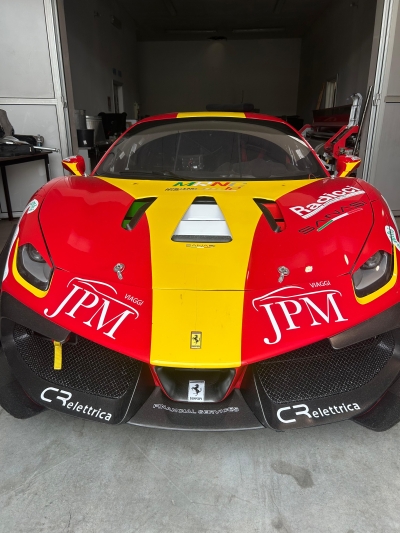 Riccardo Paniccià al debutto nel Campionato Italiano GT