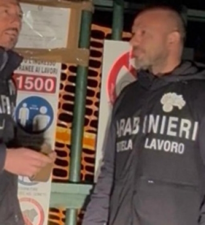 Sospensione dei lavori ignorata: sequestrato cantiere a rischio