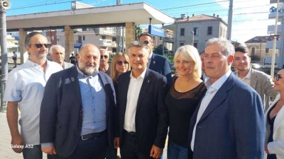 Viceministro Rixi, primi 7 milioni per adeguare la stazione di San Benedetto