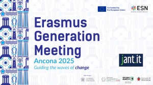 Le Marche accolgono dal 3 al 6 aprile l' EGM, Erasmus Generation Meeting