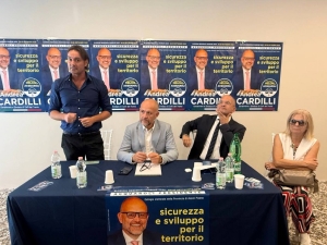 San Benedetto, inaugurato il punto di ascolto di Andrea Cardilli: &ldquo;Con Acquaroli, il quale ha saputo risolvere l&rsquo;impossibile&rdquo;