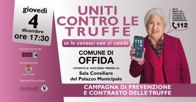 Offida, incontro pubblico contro le truffe
