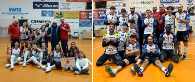 Riviera Samb Volley, 12^ giornata serie C maschile e serie D femminile