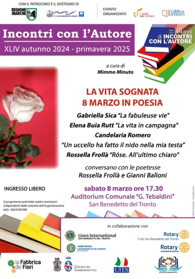La vita sognata 8 Marzo in poesia