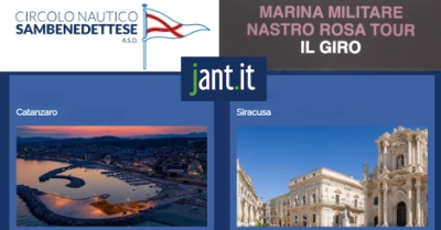 NASTRO ROSA TOUR 2025 &ndash; TAPPA CATANZARO-SIRACUSA: SETTIMO POSTO PER IL CIRCOLO NAUTICO SAMBENEDETTESE