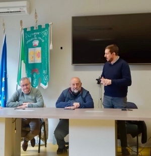 L&rsquo;Assessore Antonini ad Arquata per parlare della filiera del legno e delle risorse del bosco