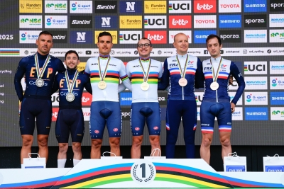 Francesco Di Felice guida l’Italia sul tetto del mondo: il Team Go Fast scrive la storia del paraciclismo
