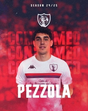 Samb, Leonardo Pezzola ufficializza il rinnovo nel team rossobl&ugrave;