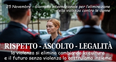 L’ARMA DEI CARABINIERI CONTRO LA VIOLENZA SULLE DONNE