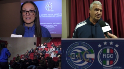 Lezioni speciali per il corso UEFA C al centro Pacetti di Centobuchi