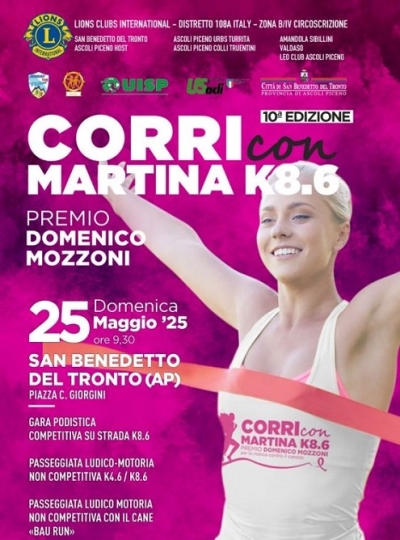“Corri con Martina”, operativo il Corner della Salute