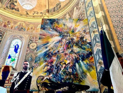 Svelato il nuovo capolavoro di Mario Vespasiani dedicato alla Virgo Fidelis