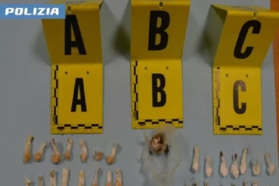 Dosi di cocaina in un giardino, la scoperta grazie ad app YouPol