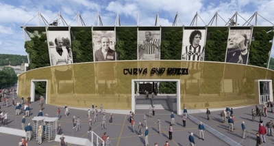 Ascoli Piceno - Curva Sud allo stadio Del Duca, approvato il progetto per i lavori