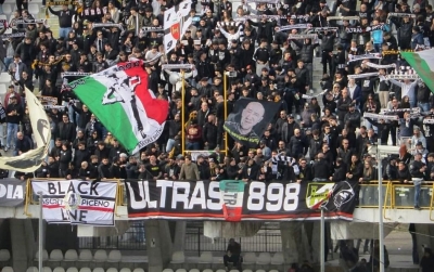 Ascoli Calcio - Altre limitazioni per i tifosi bianconeri, trasferta quasi vietata anche a Campobasso