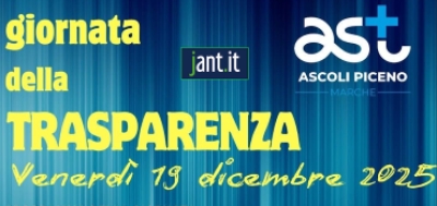 GIORNATA DELLA TRASPARENZA PROMOSSA DALL'AST DI ASCOLI PICENO