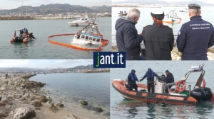 Monitoraggio continuo sul motopeschereccio San Gerardo affondato