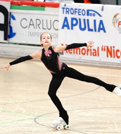 Pattinaggio artistico: tante medaglie per la Diavoli Verde Rosa al Trofeo Nazionale Federale Apulia 2025
