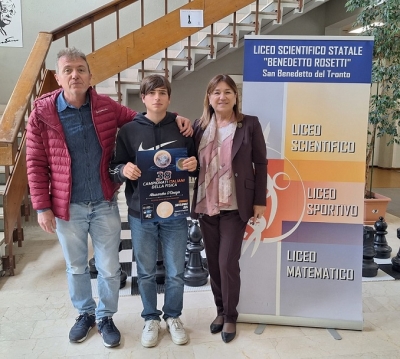 CAMPIONATI NAZIONALI DI FISICA: Alessandro D’Orazio del Liceo Rosetti medaglia di bronzo