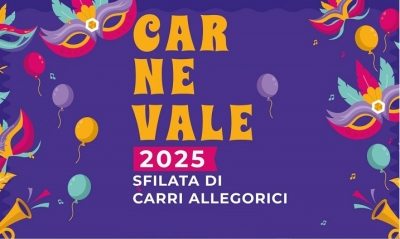 Carnevale, la sfilata dei carri allegorici in Centro