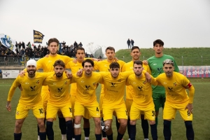 In Eccellenza Marche la Fermana vince in rimonta a Tolentino e si prende il vertice classifica