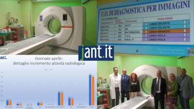 La direzione generale dell'AST5, ha presentato il nuovo primario dell'U.O. di Radiologia