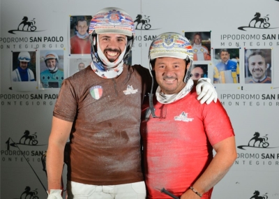 Piscuoglio e Tufano, i primi finalisti del Campionato Italiano Guidatori Trotto 2024