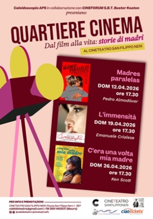 Continua la rassegna &ldquo;QUARTIERE CINEMA&rdquo; di Caleidoscopio e Cineforum Buster Keaton